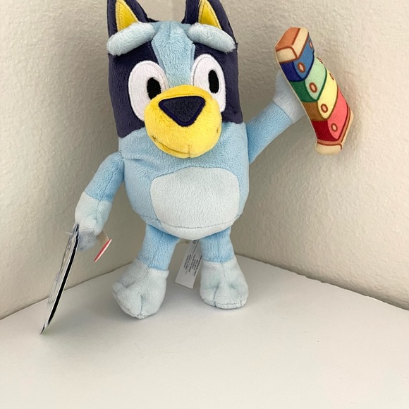 Bluey Friends BLUEY with MAGIC XYLOPHONE Plush 8” Stuffed Animal 2022 New - Picture 4 of 12